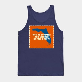 Sunshine State Serenity: Florida Quote Collection Tank Top